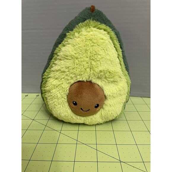 Squishable Avocado Plush Stuffed Animal Toy Comfort Food Green So Soft 8” inch - Picture 1 of 9